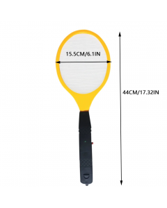 Large Electric Fly Mosquito Swatter for Indoor and Outdoor Use, Lightweight and Safe for Family