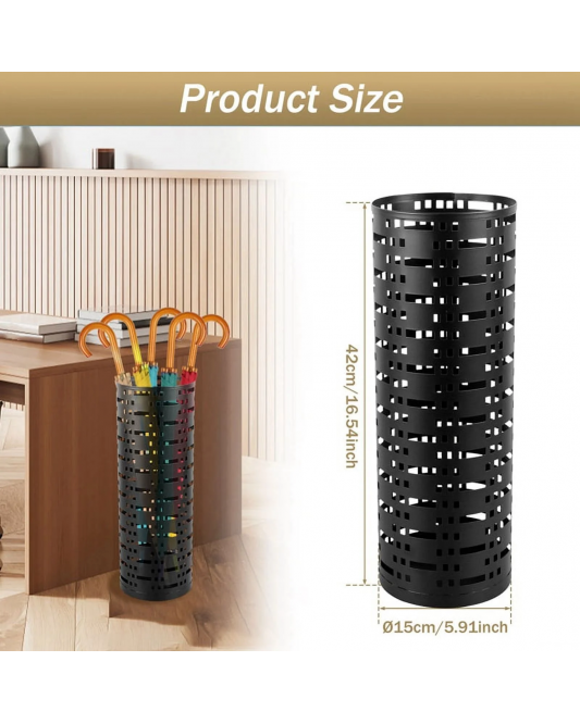 Umbrella Storage Rack Umbrella Standing Holder, Black Umbrella Storage Rack Umbrella Standing Holder, Black