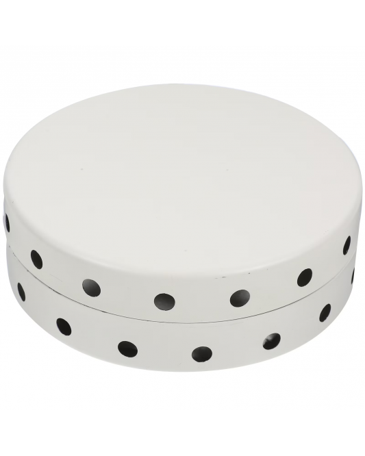 Stainless Steel Mosquito Coil Box Lidded Mosquito Coil Burning Case with Filter Cotton