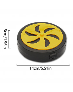 Mosquito Coil Box With Lid Can Be Hung On Camping Mosquito Coil Tray Outdoor black