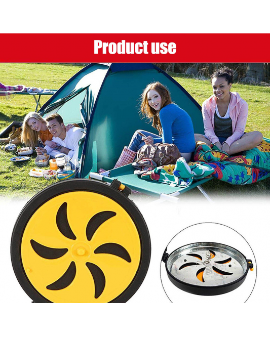 Mosquito Coil Box With Lid Can Be Hung On Camping Mosquito Coil Tray Outdoor black