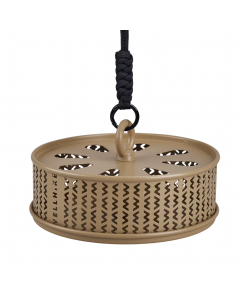 Hollow Mosquitoes Coil Tray with Cover Portable Mosquito Repellent Box Metal Repellent Incense Coi