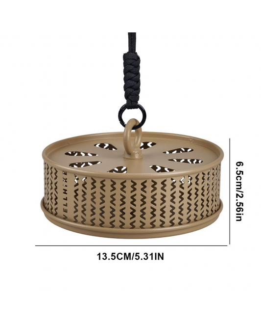 Hollow Mosquitoes Coil Tray with Cover Portable Mosquito Repellent Box Metal Repellent Incense Coi Hollow Mosquitoes Coil Tray with Cover Portable Mosquito Repellent Box Metal Repellent Incense Coi