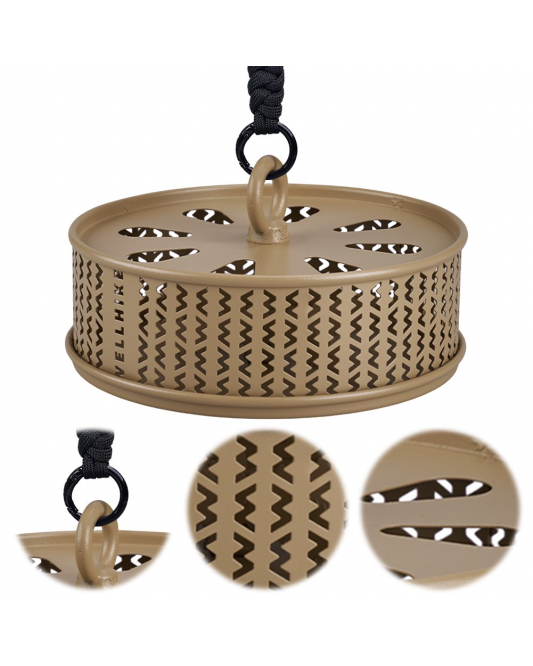 Hollow Mosquitoes Coil Tray with Cover Portable Mosquito Repellent Box Metal Repellent Incense Coi Hollow Mosquitoes Coil Tray with Cover Portable Mosquito Repellent Box Metal Repellent Incense Coi