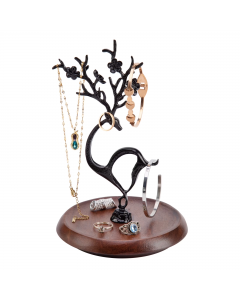 Antlers Jewelry Display Stand,Tree Tower Rack Hanging Organizer for Ring Earrings Necklace Bracelet