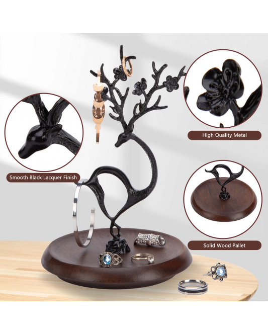 Antlers Jewelry Display Stand,Tree Tower Rack Hanging Organizer for Ring Earrings Necklace Bracelet Antlers Jewelry Display Stand,Tree Tower Rack Hanging Organizer for Ring Earrings Necklace Bracelet